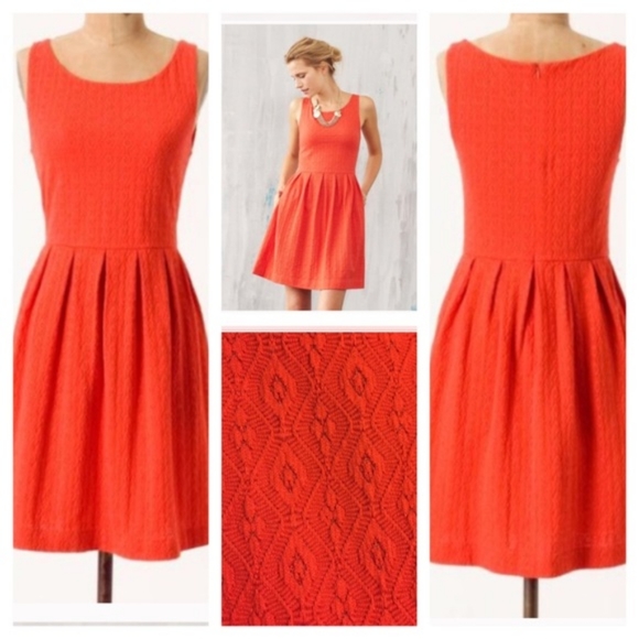 Anthropologie Dresses & Skirts - Anthropologie Deletta torchon design A line dress
